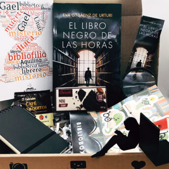 El libro negro de las horas, caja literaria